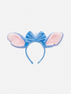 Accesorios Para El Cabello Primark Disney’s Lilo and Stitch Fluffy Ears Headband Mujer Azules | 9412XJOCR