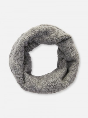 Accesorios Primark Cable Knit Infinity Scarf Mujer Gris | 9736GJXLU