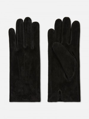 Accesorios Primark Faux Gamuza Gloves Mujer Negras | 7610GIQUN