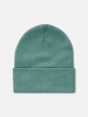 Accesorios Primark Thick Cuff Beanie Hombre Verde Claro | 8052GYHCE