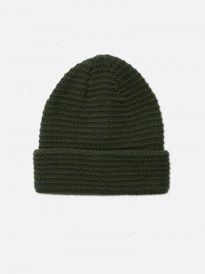 Accesorios Primark Waffle Knit Beanie Hombre Verde | 5819TDXIL