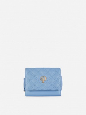 Bolsas Primark Acolchado Initial Purse Mujer Azules | 1950GNHWK