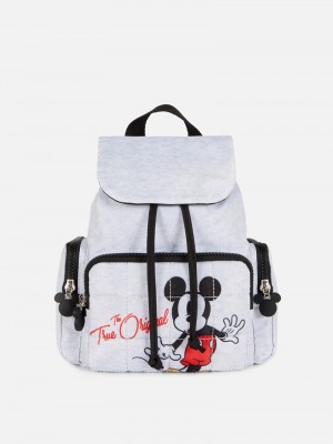 Bolsas Primark Disney’s Mickey Mouse Drawstring Backpack Mujer Gris | 8120MOJNK