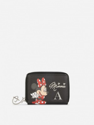 Bolsas Primark Disney's Minnie Mouse Initial Purse Mujer Negras | 4762TNVBS