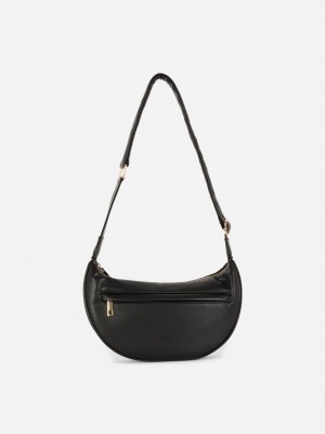 Bolsas Primark Faux Cuero Mini Sling Mujer Negras | 6475ZWVBG