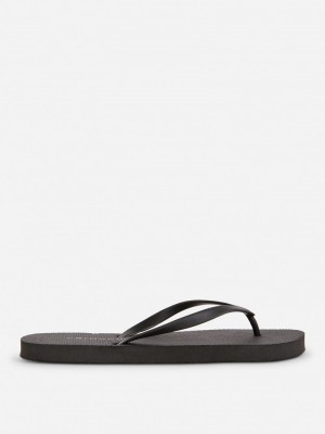 Chanclas Primark Essential Flip Flops Mujer Negras | 2587XJNZC