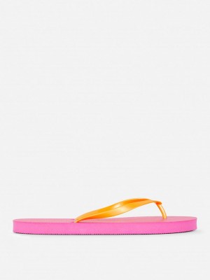 Chanclas Primark Essential Flip Flops Mujer Rosas | 4195MAIKS