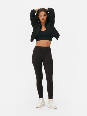 Equipo De Gimnasio Primark Performance High Cintura Shaping Mujer Negras | 7954ILPYM