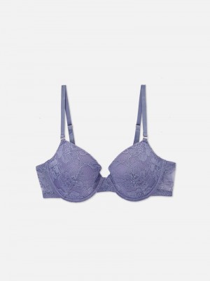 Lencería Primark AD LaceCovered Bra Mujer Azules | 7508OWLYQ