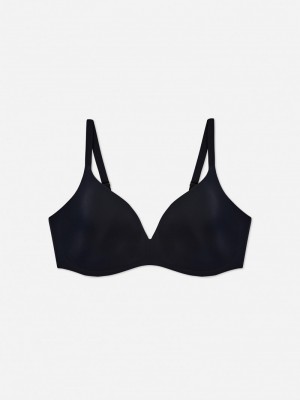 Lencería Primark DDG Seamless Wireless Bra Mujer Negras | 1436QSGZB