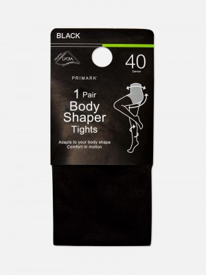 Lencería Primark Shapewear 40 Denier Control Tights Mujer Negras | 9340VKNWP