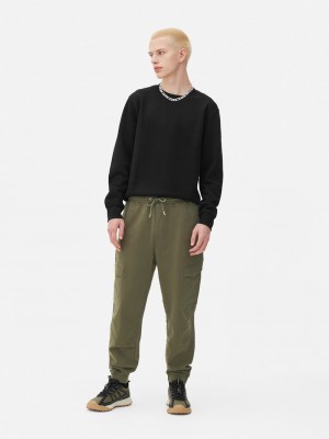 Pantalon Primark Cuffed Cargo Hombre Verde | 1850PMSOA