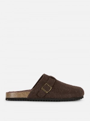 Ropa De Casa Primark Clog Mule Mujer Marrones | 2674MLOCR