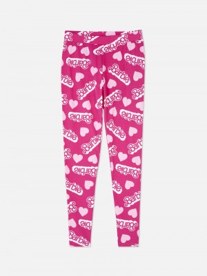 Ropa De Dormir Primark Barbie The Movie Print Pajama Mujer Rosas | 5831RBIGD