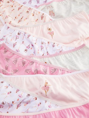 Ropa Interior Primark 10Pack Ballerina Print Briefs Niños Multicolor | 0276SIRYJ