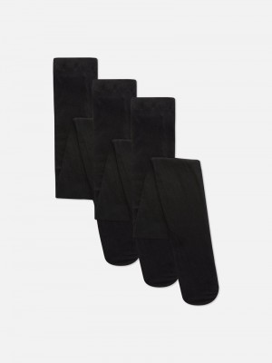 Ropa Interior Primark 3Pack of 40 Denier Opaque Tights Niños Negras | 1643XRJCK