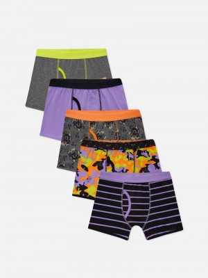 Ropa Interior Primark 5Pack Mixed Print Trunks Niños Multicolor | 7286QUEXD