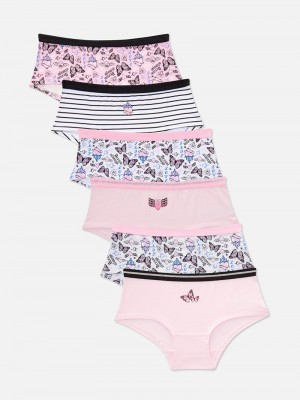 Ropa Interior Primark 6Pack Butterfly Hipster Briefs Niños Multicolor | 7938QCESZ