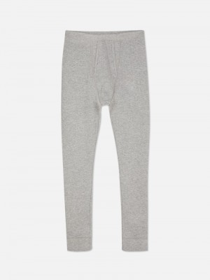 Ropa Interior Primark Brushed Thermal Long Johns Hombre Gris | 3649QCNIB