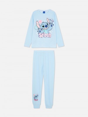 Ropa Interior Primark Disney’s Lilo and Stitch Estampadas Pajamas Niños Azules | 6580HPAUN