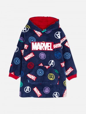 Ropa Interior Primark Kids' Marvel Avengers Icon Oversized Sweat Niños Azul Marino | 6318PBJMW