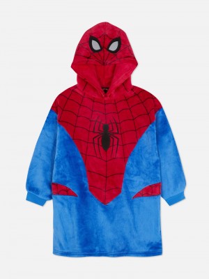 Ropa Interior Primark Marvel SpiderMan Oversized Sweat Niños Rojas | 2350PEWAX