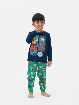 Ropa Interior Primark PAW Patrol Printed Pajamas Niños Azul Marino | 9152IVZKC