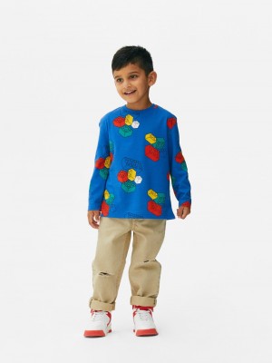 Ropa Primark Lego Block Print Niños Azules | 0492OBQSC