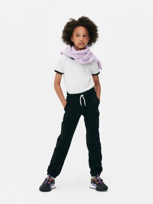 Ropa Primark Stretch Cintura Cuffed Niños Negras | 0914EYVJT