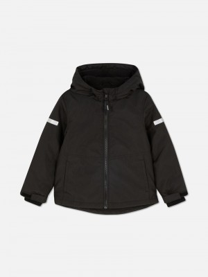 Ropa Primark Zip Windbreaker Jacket Niños Negras | 7425PHUXJ