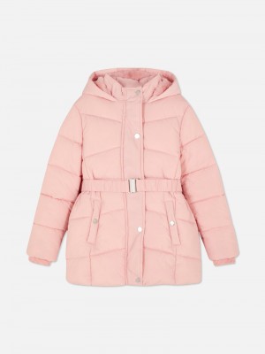 Ropa Primark ed Puffer Jacket Niños Rosas | 3801RMYEX