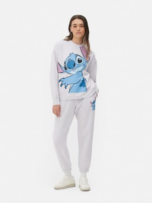 Sudaderas Primark Disney's Lilo and Stitch Sweat Mujer Gris | 3021UJGSX