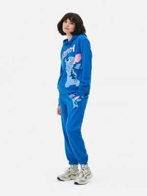 Sudaderas Primark Disney’s Lilo and Stitch Hoodie Mujer Azules | 3124TFJUD