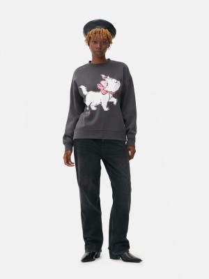 Sudaderas Primark Disney’s The Aristocats Marie Sweat Mujer Gris | 6298UECRH