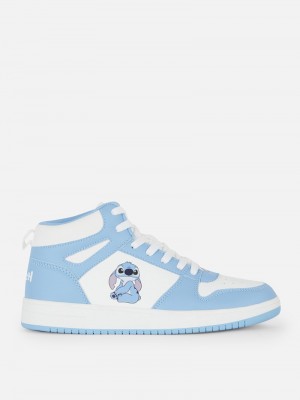 Zapatillas Primark Disney's Lilo & Stitch High Mujer Azules | 6534LUMDS