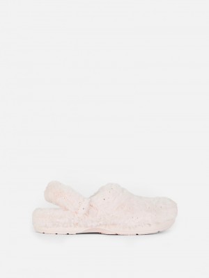 Zapatos Primark Faux Fur Clogs Niños Creme | 1546MLSUX