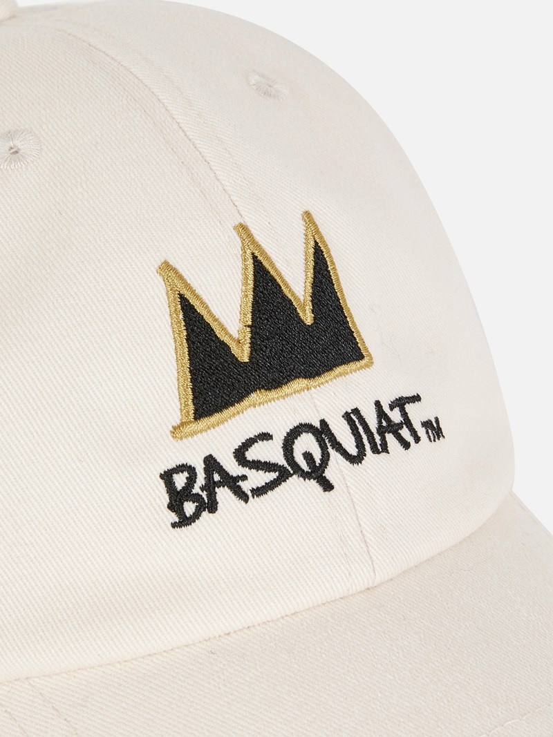 Accesorios Primark Basquiat Crown Cap Mujer Blancas | 0697LWEGI