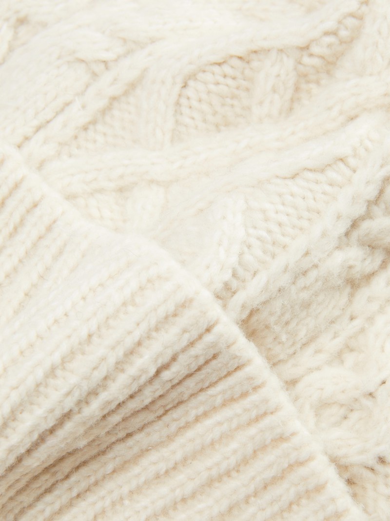 Accesorios Primark Cable Knit Beanie Mujer Creme | 0967WBFNY