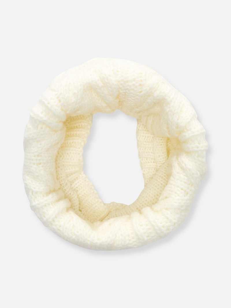 Accesorios Primark Cable Knit Infinity Scarf Mujer Creme | 6297VCWNG