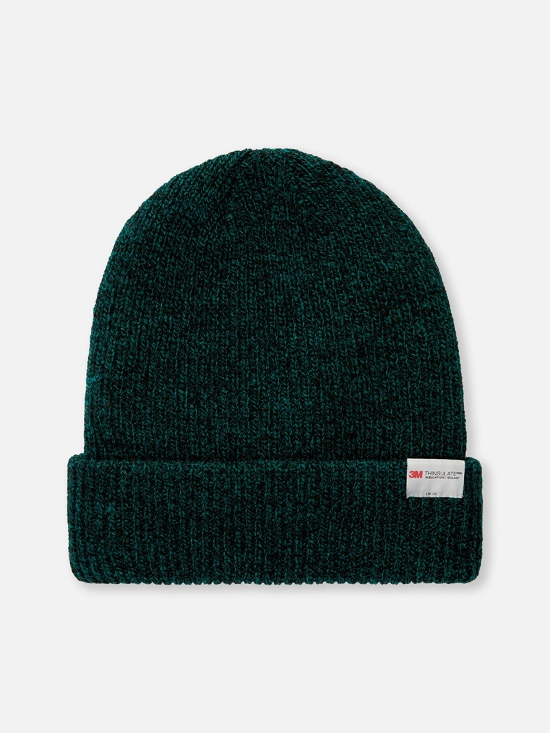 Accesorios Primark Cuffed Beanie Hat Hombre Verde | 2759WQVRF