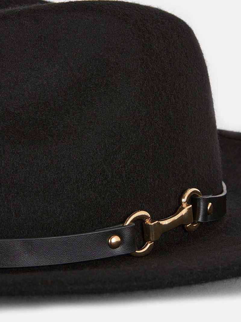 Accesorios Primark The Edit Lana Fedora Hat Mujer Negras | 9246FPQWL