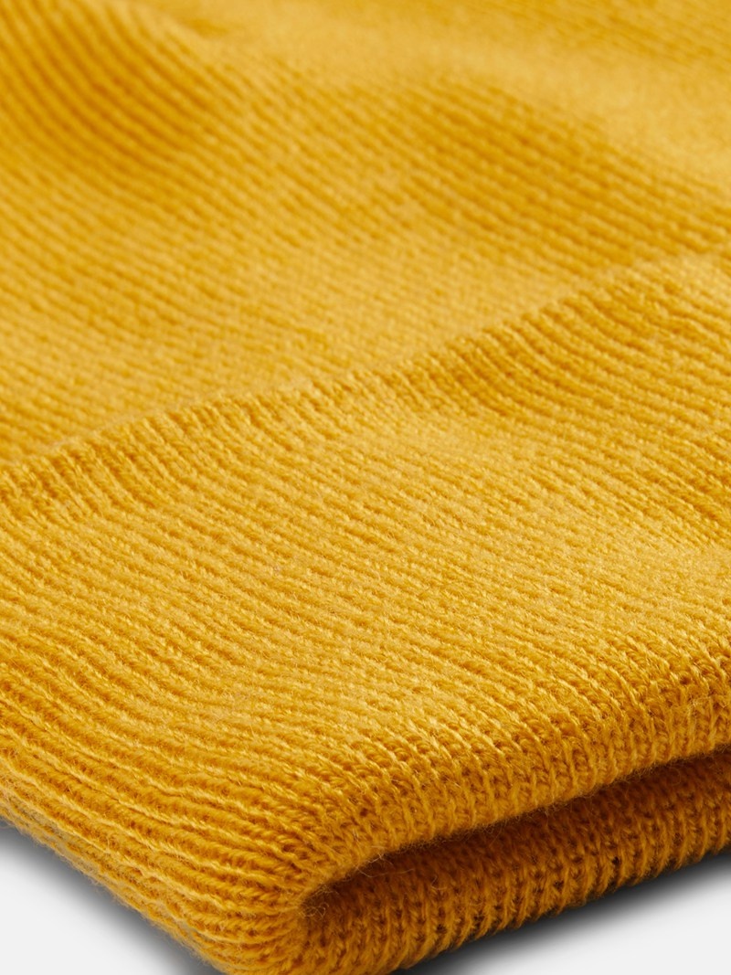 Accesorios Primark Thick Cuff Beanie Hombre Amarillo | 2653UOFZJ