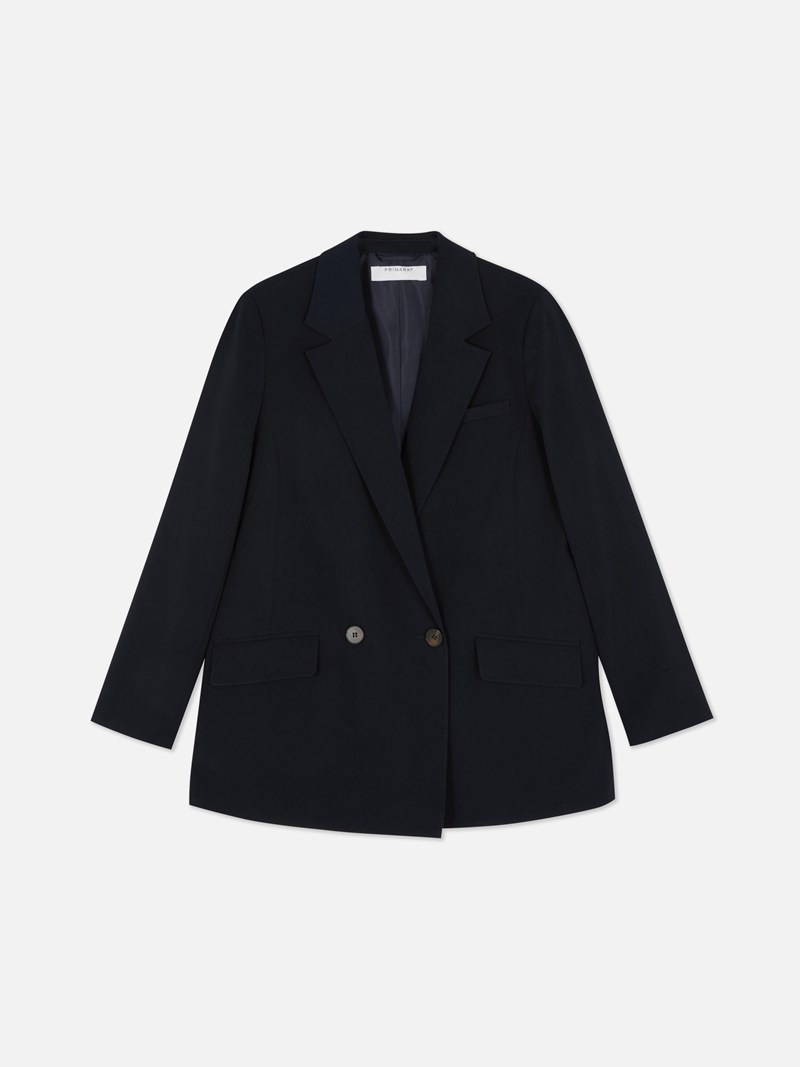 Blazers Primark Classic Tailored Mujer Azul Marino | 7068IXUER