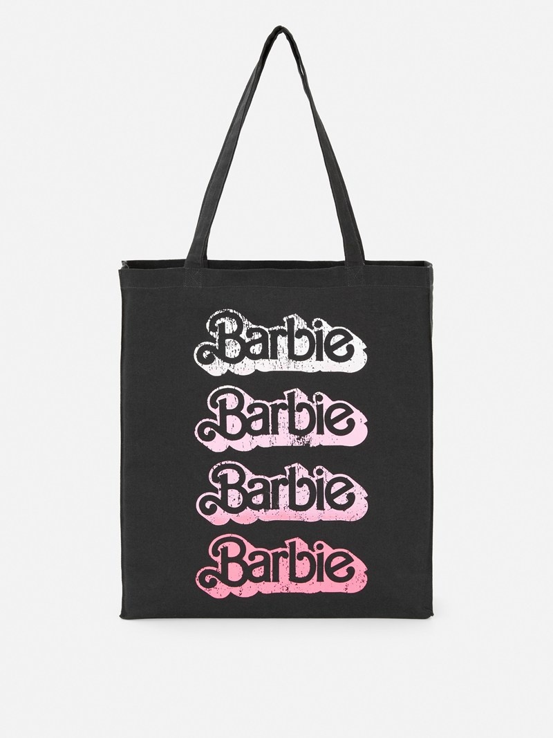 Bolsas Primark Barbie The Movie Lona Shopper Mujer Gris | 0182QDMBS