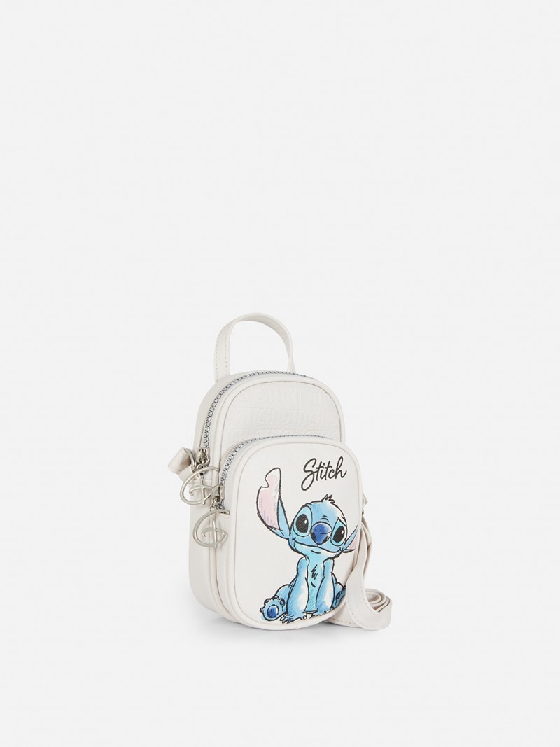 Bolsas Primark Disney’s Lilo & Stitch Phone Holder Mujer Blancas | 1958SLQAP