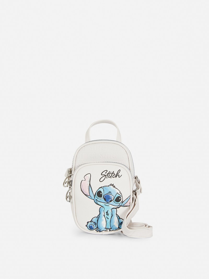 Bolsas Primark Disney’s Lilo & Stitch Phone Holder Mujer Blancas | 1958SLQAP