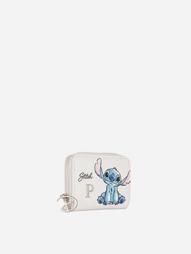 Bolsas Primark Disney’s Lilo and Stitch Initial Purse Mujer Blancas | 2073CKUVS