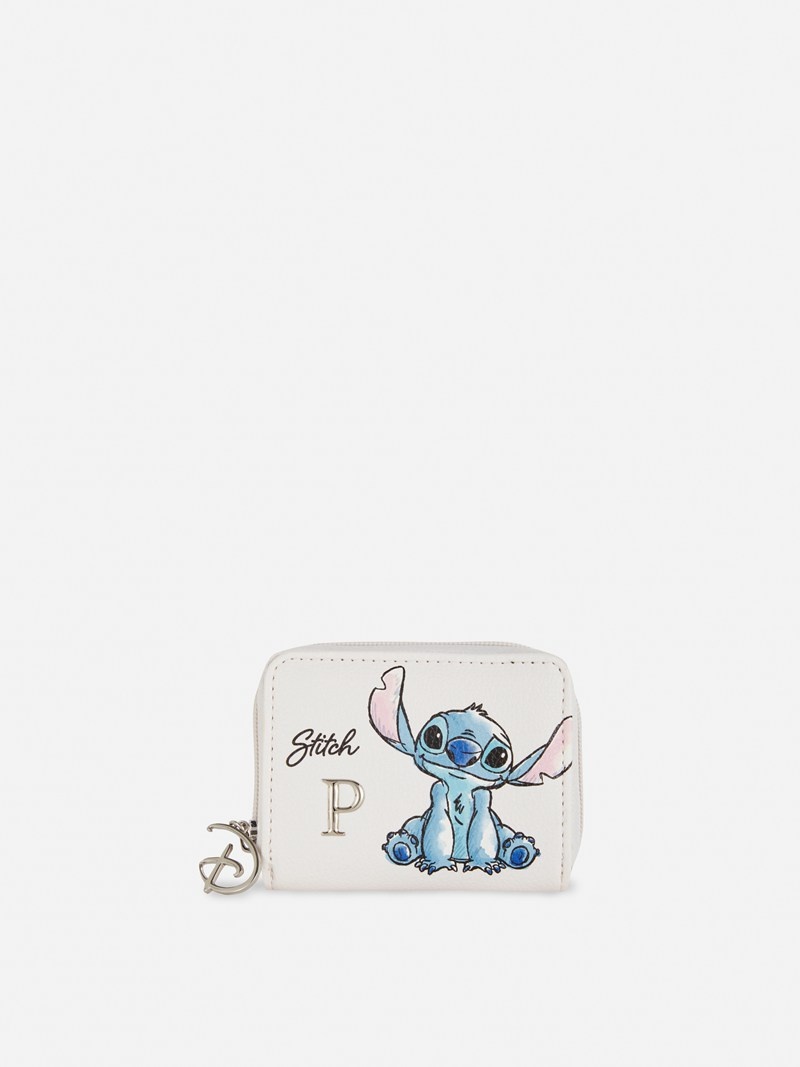 Bolsas Primark Disney’s Lilo and Stitch Initial Purse Mujer Blancas | 2073CKUVS