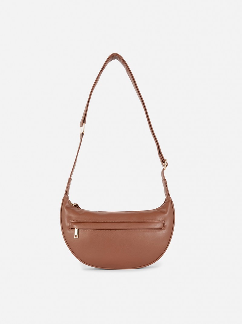 Bolsas Primark Faux Cuero Mini Sling Mujer Marrones | 2154VGJQI