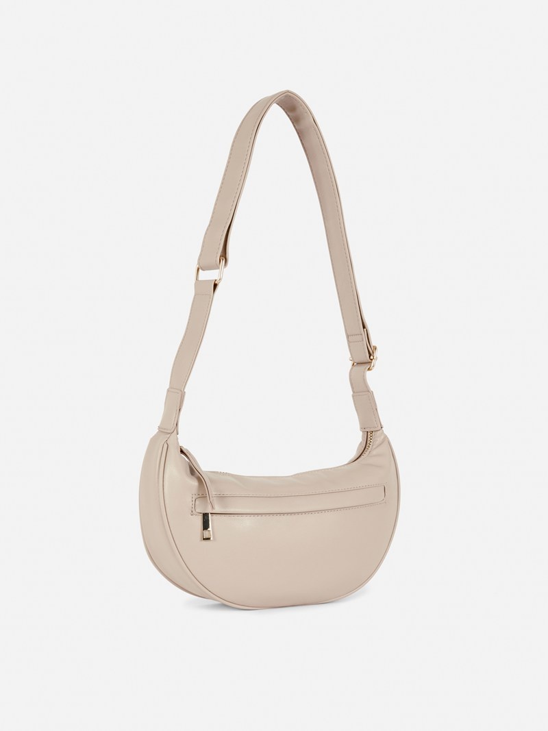 Bolsas Primark Faux Cuero Mini Sling Mujer Gris Marrones | 1058CXRMY